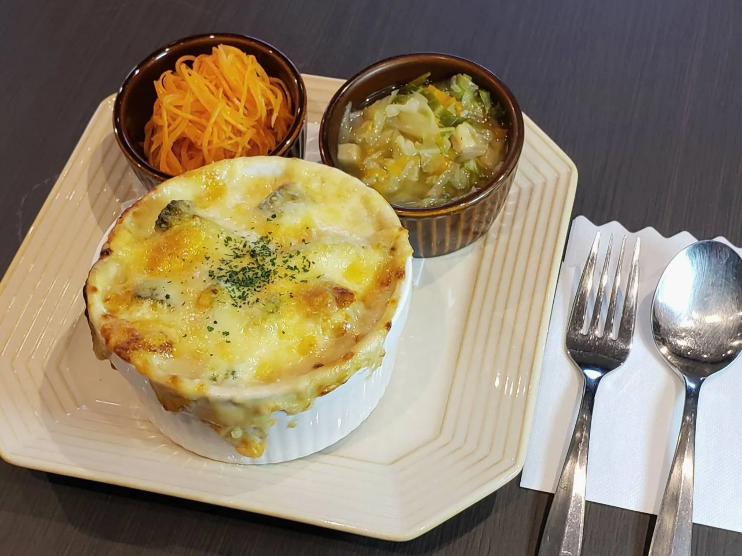 チキンクリームドリア