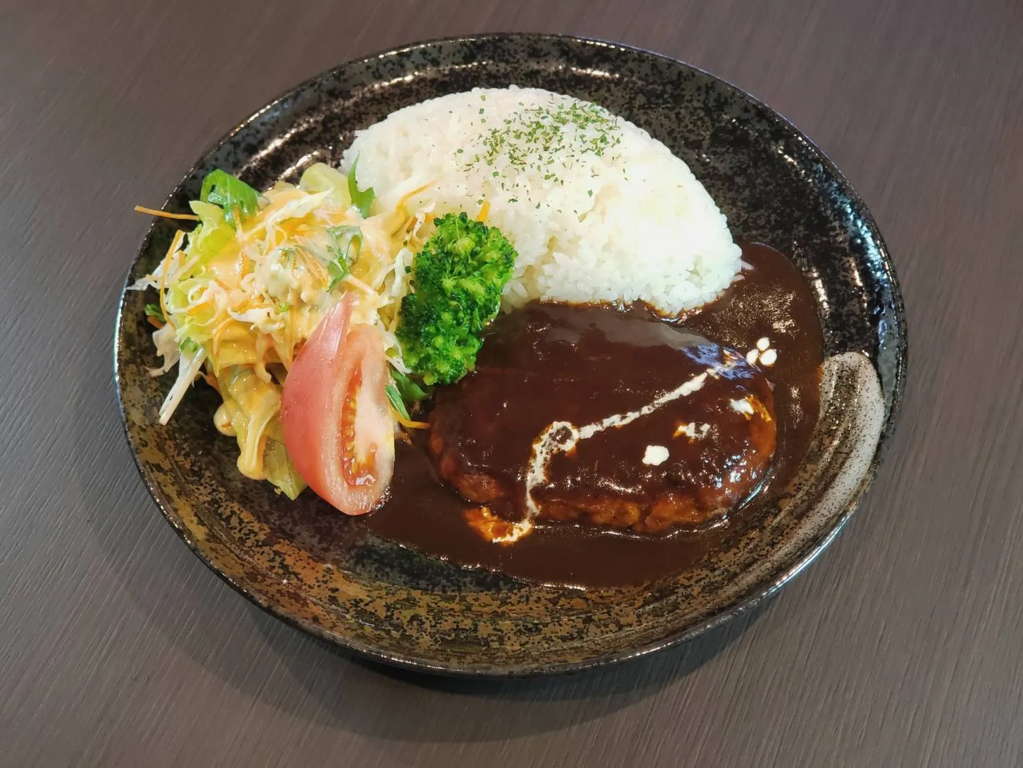 ハンバーグプレート